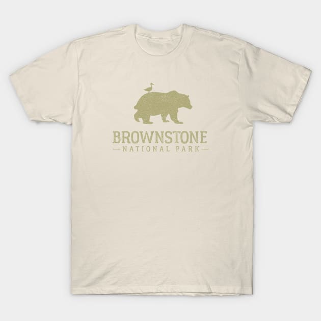 Brownstone National Park T-Shirt by Heyday Threads